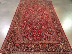 AUTHENTIC  VINTAGE PERSIAN KASHAN 4'.4" X 7'.7"