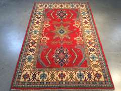 EXQUISITE FINE KAZAK  RUG 4x6.2