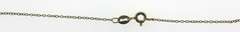 Italian Sterling Silver Green Tourmaline  Egg Necklace
