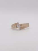 14kt Gold & Diamond Wedding Ring