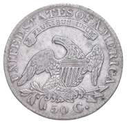 1827 Capped Bust Half Dollar