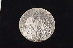 2016 Tuvalu $2 - Norse Gods Loki - 2 Oz Silver Coin - Box & COA