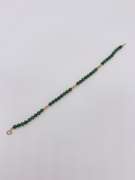 14kt Yellow Gold & Jade Bracelet
