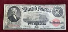 1917 $2 Legal Tender, Circ