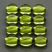 Gorgeous 8.29ct 12pc lime green Peridot set
