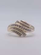 10kt Gold Diamond Cocktail Ring