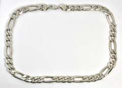 Popular Heavy Sterling Figaro Necklace