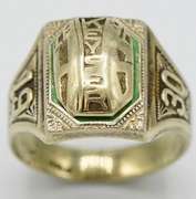 10KT Yellow Gold 1930 Keyser Class Ring
