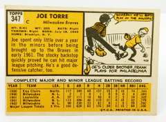 1963 Joe Torre Baseball Card