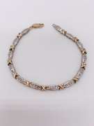 14kt Gold & Diamond Bracelet