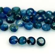 Heated only! 8.01ct royal blue Sapphire set