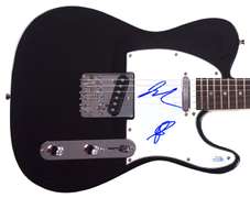 Goo Goo Dolls Autographed Signed Guitar