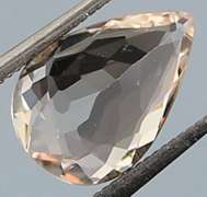 Simply gorgeous 1.42ct UNHEATED peach pink Morganite