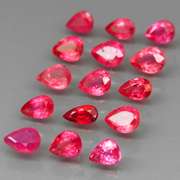 Amazing! 4.01ct hot pink Songean Sapphire set
