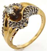 Fashionable 14kt Marquise Diamond Ring
