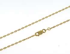Simple Yellow Gold Gucci Link Necklace