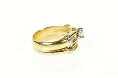 10K Yellow Gold 0.50 Ctw Classic Diamond Engagement Bridal Ring