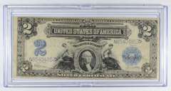 1899 $2 United States Silver Certificate - Large Note