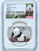 2015 10Y Panda NGC MS70 Early Release