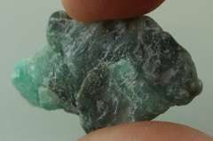 Exceptional 18.96ct raw Emerald in matrix