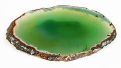 Large Natural Agate Brooch