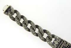 Scot Kay Black Sapphire Cross Bracelet