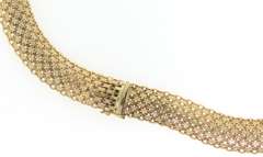 Majestic Yellow Gold Bismark Necklace