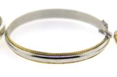 Lot of 3 Sterling Silver Bangles
