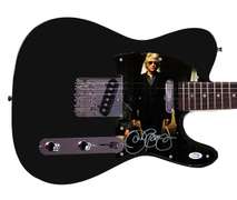 Jon Bon Jovi Autographed Signed Custom Graphics Photo Guitar