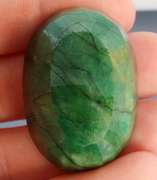 Large 147.3ct forest green Emerald