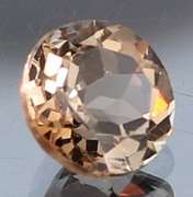 Heated only! 3.42ct champagne Topaz solitaire