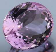 AAA oval cut 15.53ct untreated pink Amethyst