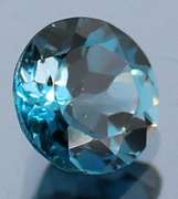 London blue! 1.47ct open color Topaz solitaire