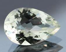 Brilliant 4.76ct platinum green Amethyst
