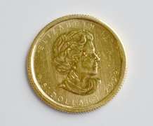 2009 1/10th ozt Gold Maple Leaf