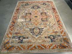 MAGNIFICENT VINTAGE REPRODUCTION RUG 6x8
