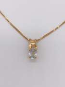 14kt Yellow Gold Pendant Necklace