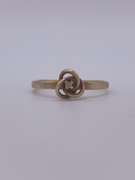 Dainty 10kt Gold Diamond Ring