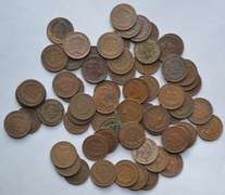 50 Indian Cents From A Hoard