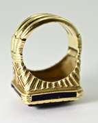 Beautifully-Made Impressive 18K Tiger's Eye Ring