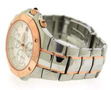Seiko Coutura 2 Tone Rose Gold and Stainless Steel Watch