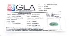 Lively Emerald & White Sapphire Cluster Ring in Sterling Silver