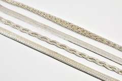 Group of 4 Lovely Sterling Bracelets