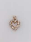14kt Gold & Diamond Pendant