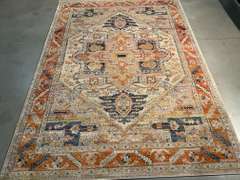 MAGNIFICENT VINTAGE REPRODUCTION RUG 6x8