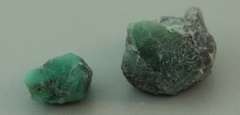 Collectors 18.25ct raw Emerald in matrix