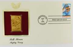 4 - 1996 1st Day Covers & 22KT Gold Stamps