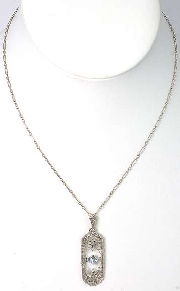 14KT Art Deco Necklace