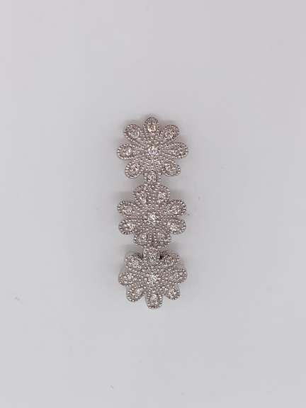 14kt White Gold Diamond Pendant