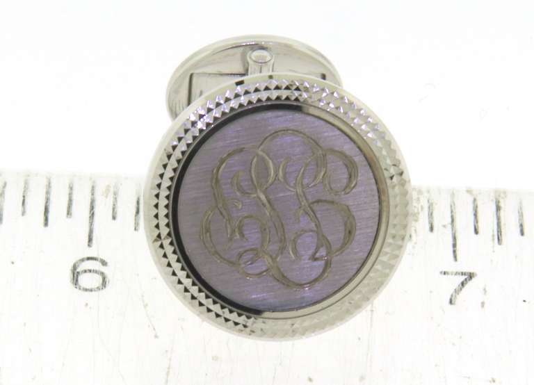 Trendy Patek Philippe Calatrava 18kt Cufflinks